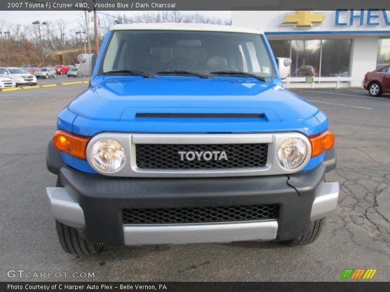 Voodoo Blue / Dark Charcoal 2007 Toyota FJ Cruiser 4WD
