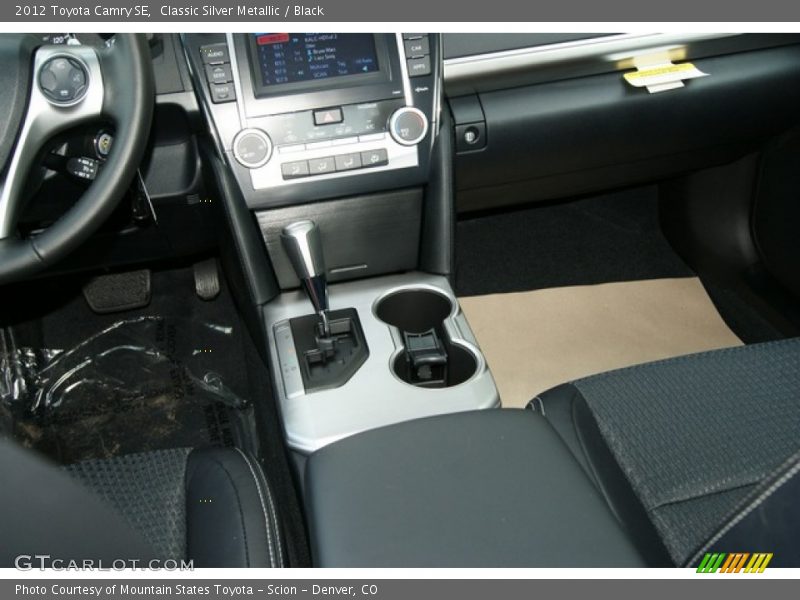 Classic Silver Metallic / Black 2012 Toyota Camry SE
