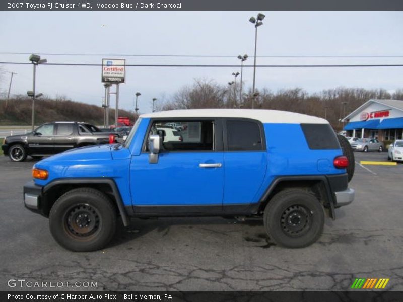 Voodoo Blue / Dark Charcoal 2007 Toyota FJ Cruiser 4WD