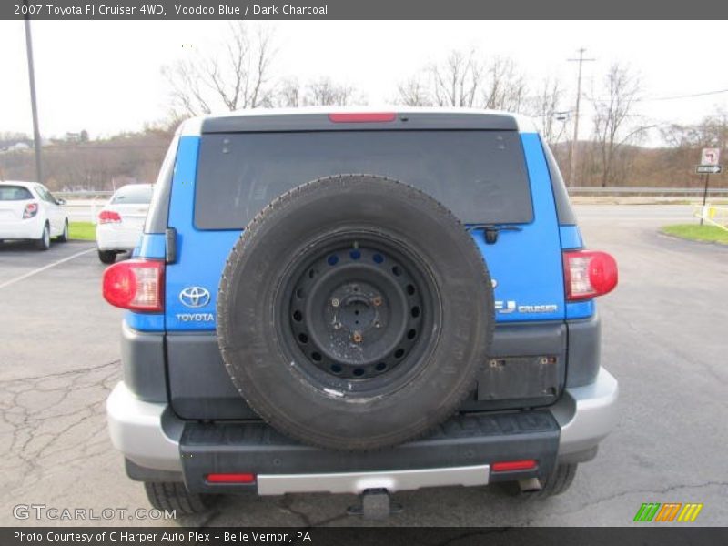 Voodoo Blue / Dark Charcoal 2007 Toyota FJ Cruiser 4WD