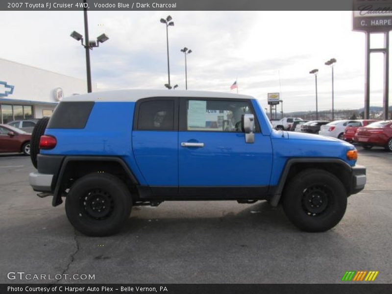 Voodoo Blue / Dark Charcoal 2007 Toyota FJ Cruiser 4WD