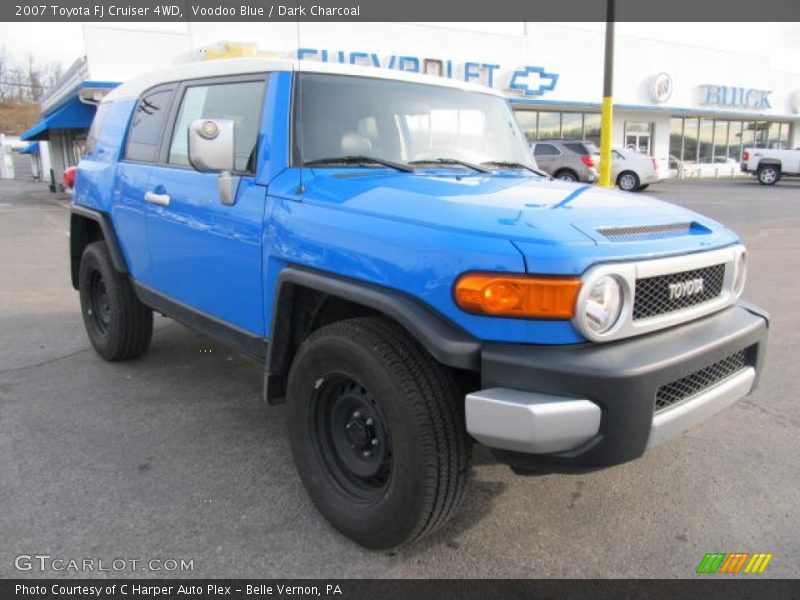 Voodoo Blue / Dark Charcoal 2007 Toyota FJ Cruiser 4WD