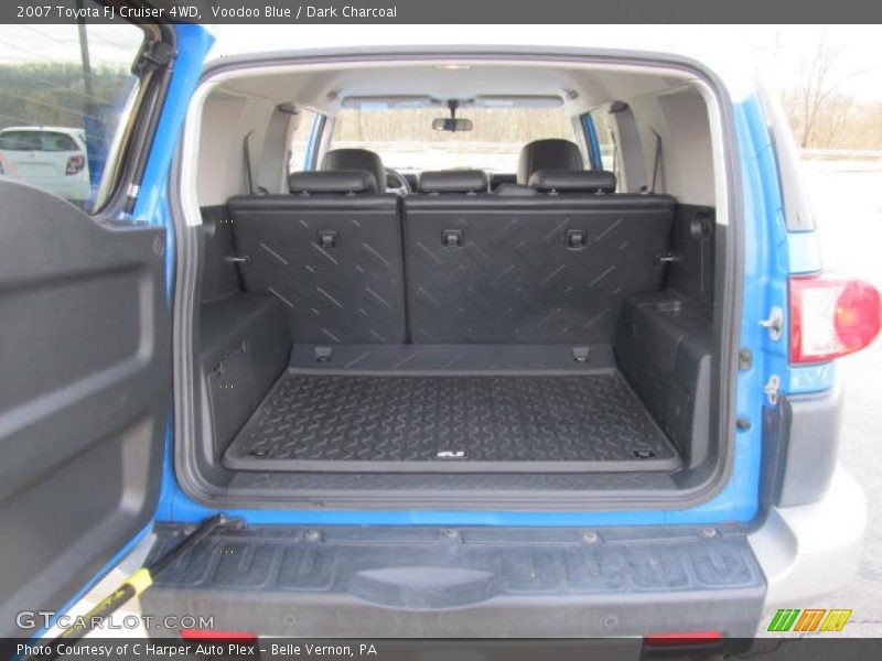 Voodoo Blue / Dark Charcoal 2007 Toyota FJ Cruiser 4WD