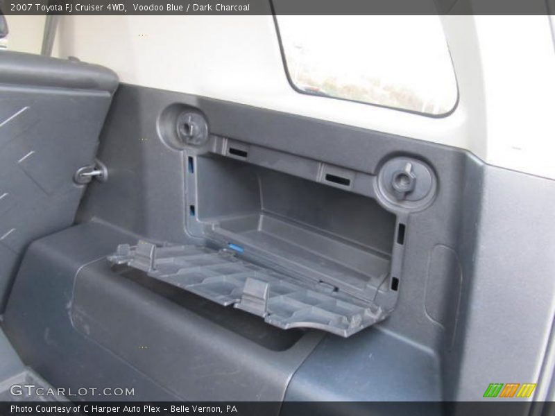 Voodoo Blue / Dark Charcoal 2007 Toyota FJ Cruiser 4WD