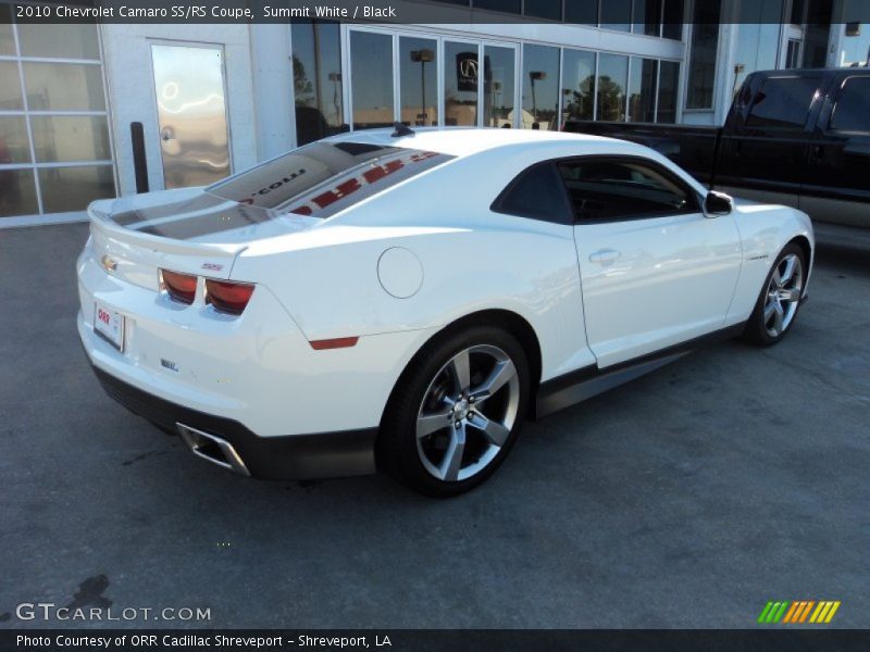 Summit White / Black 2010 Chevrolet Camaro SS/RS Coupe