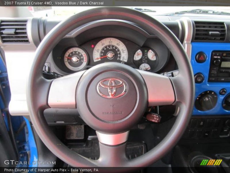 Voodoo Blue / Dark Charcoal 2007 Toyota FJ Cruiser 4WD
