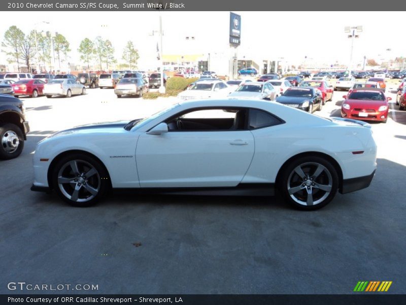 Summit White / Black 2010 Chevrolet Camaro SS/RS Coupe