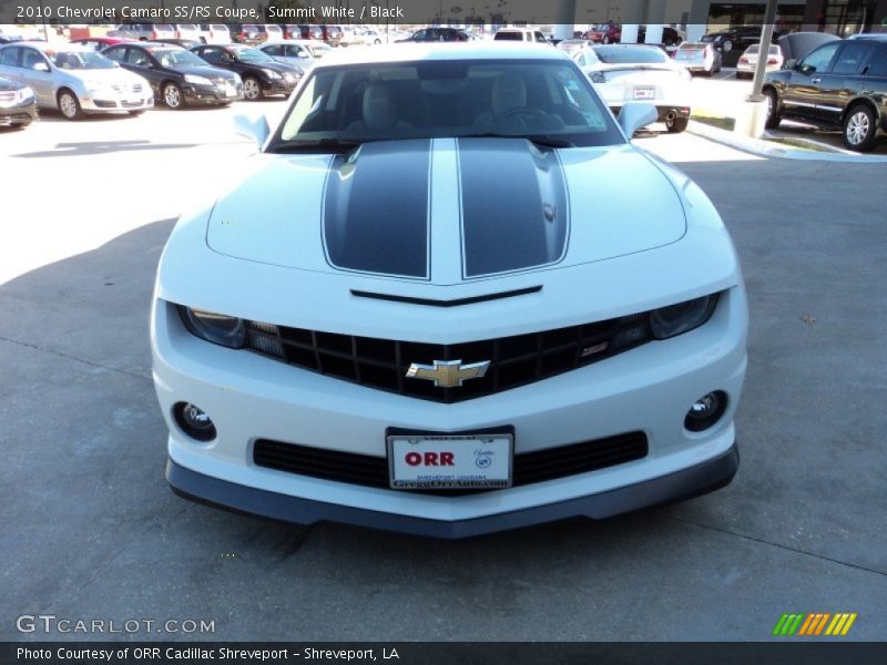 Summit White / Black 2010 Chevrolet Camaro SS/RS Coupe