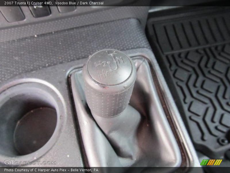 Voodoo Blue / Dark Charcoal 2007 Toyota FJ Cruiser 4WD