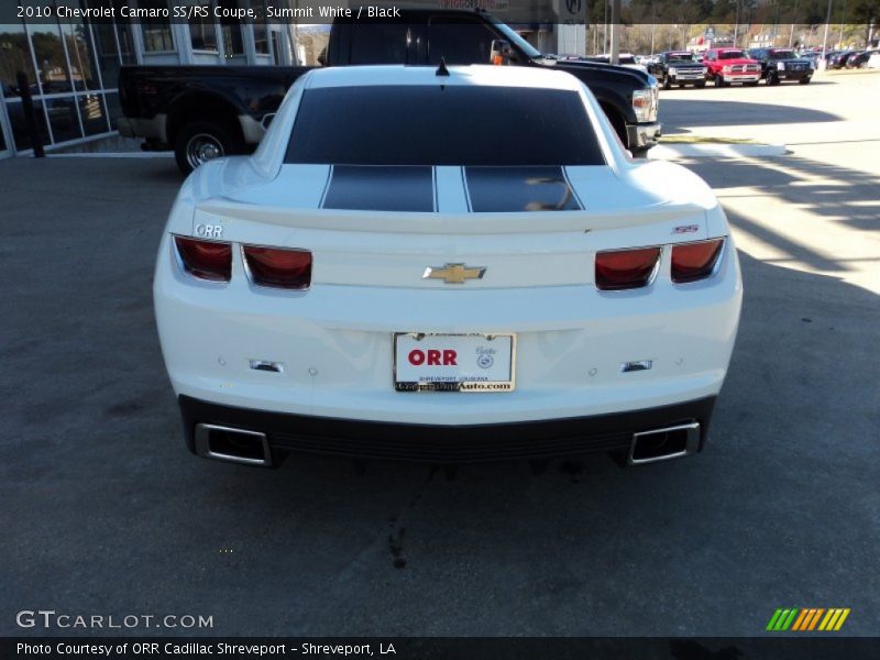 Summit White / Black 2010 Chevrolet Camaro SS/RS Coupe