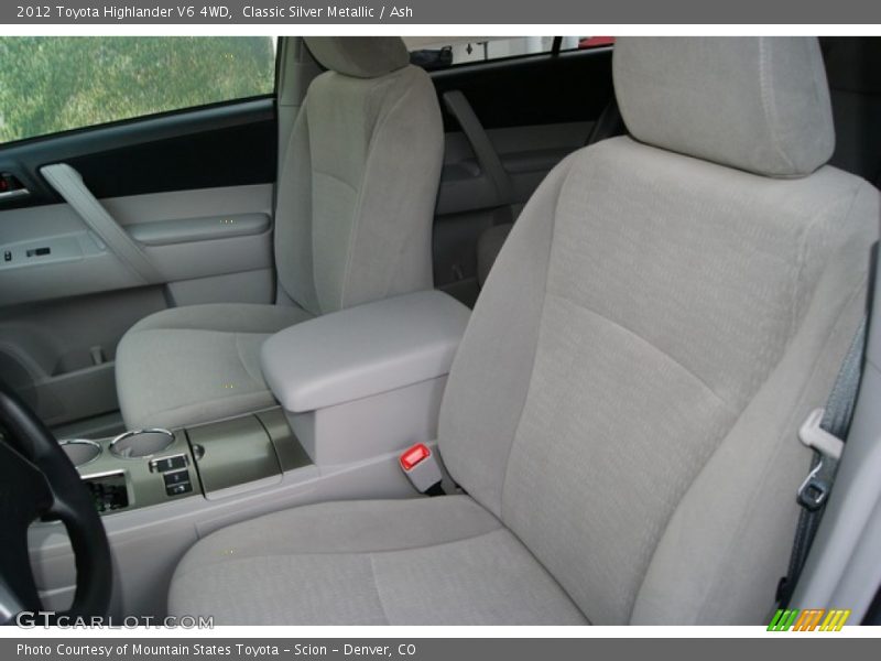 Classic Silver Metallic / Ash 2012 Toyota Highlander V6 4WD
