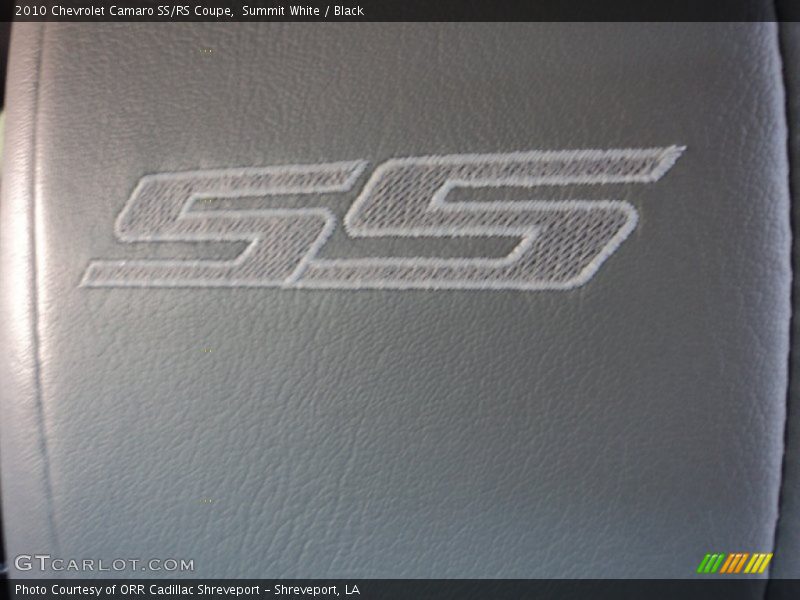 Summit White / Black 2010 Chevrolet Camaro SS/RS Coupe