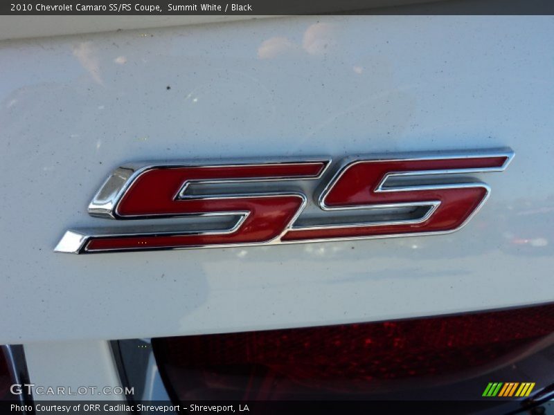 Summit White / Black 2010 Chevrolet Camaro SS/RS Coupe