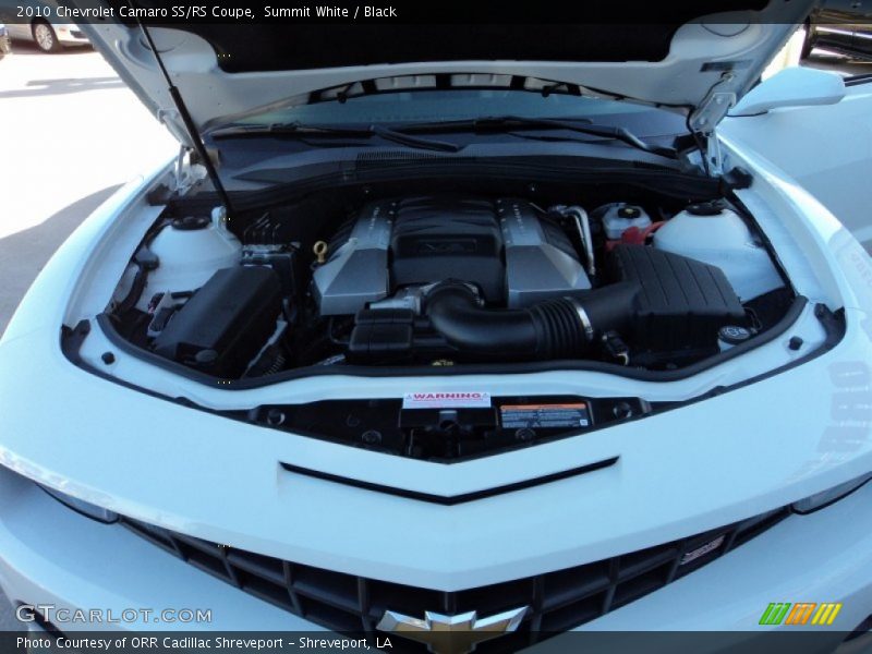 Summit White / Black 2010 Chevrolet Camaro SS/RS Coupe