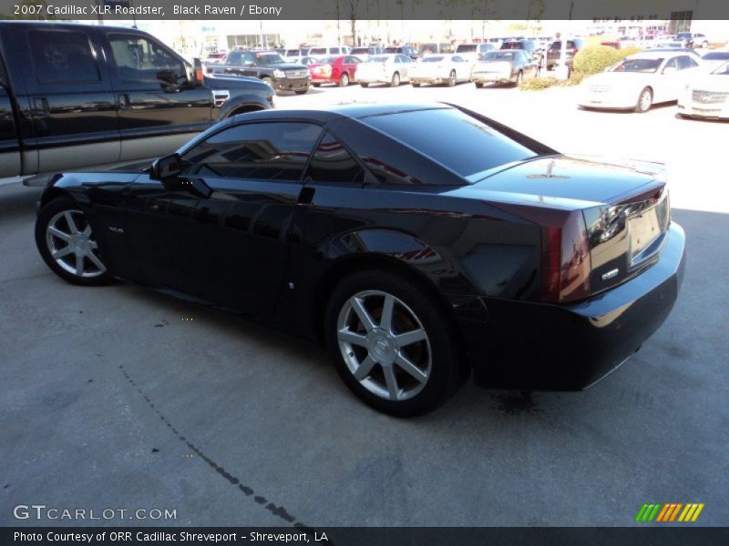 Black Raven / Ebony 2007 Cadillac XLR Roadster