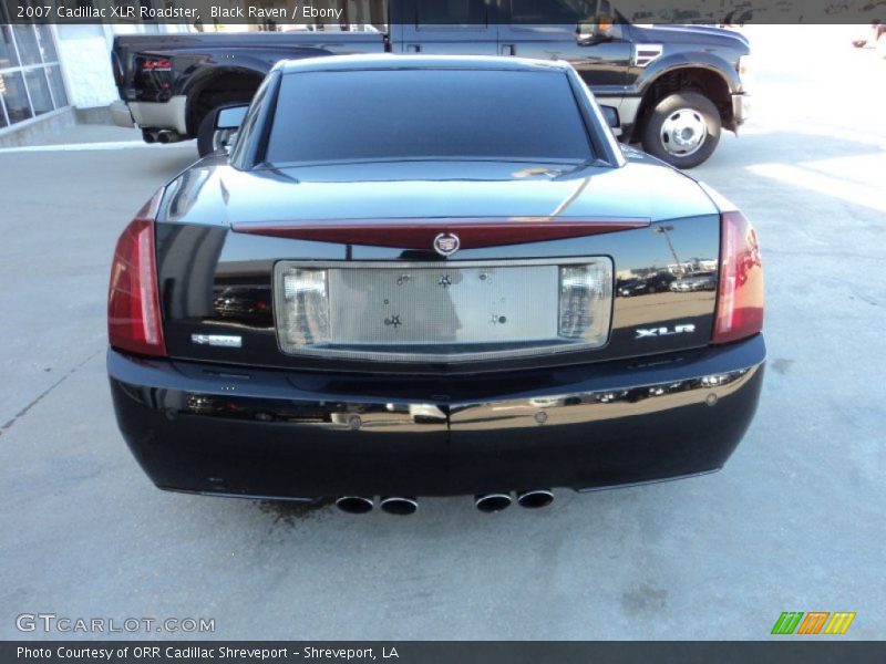 Black Raven / Ebony 2007 Cadillac XLR Roadster