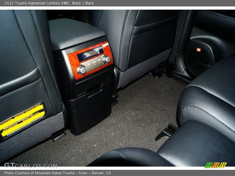 Black / Black 2012 Toyota Highlander Limited 4WD