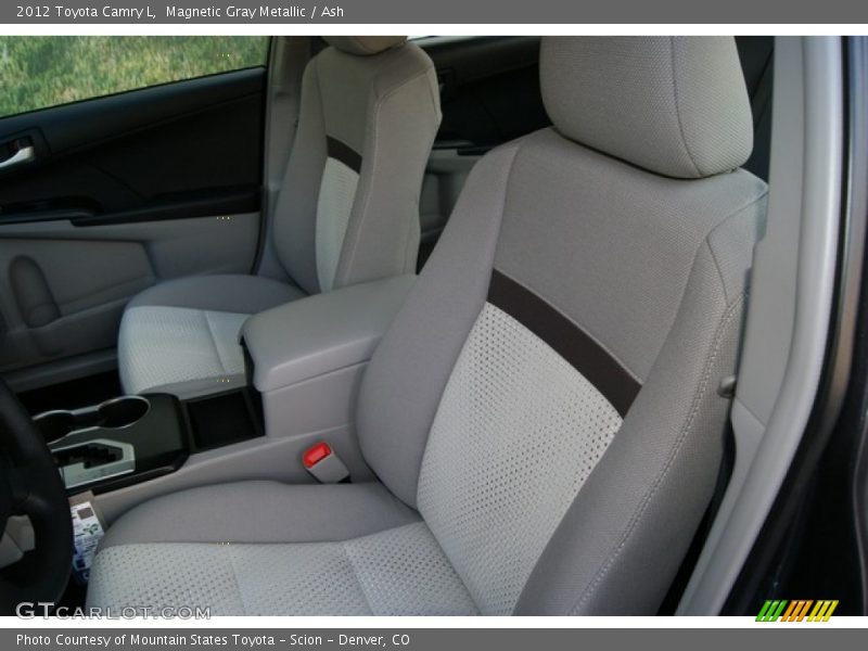 Magnetic Gray Metallic / Ash 2012 Toyota Camry L