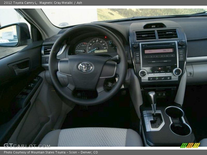 Magnetic Gray Metallic / Ash 2012 Toyota Camry L