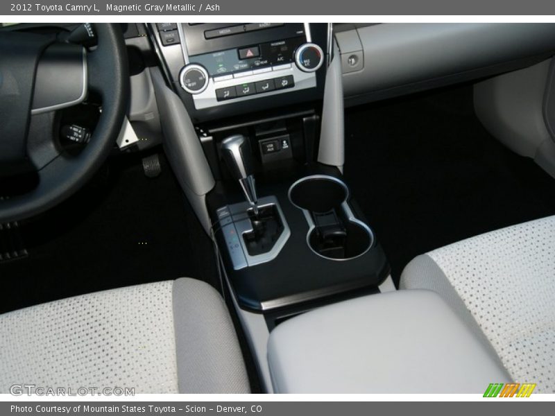 Magnetic Gray Metallic / Ash 2012 Toyota Camry L