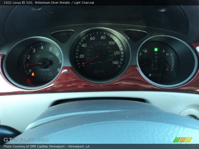 Millennium Silver Metallic / Light Charcoal 2002 Lexus ES 300