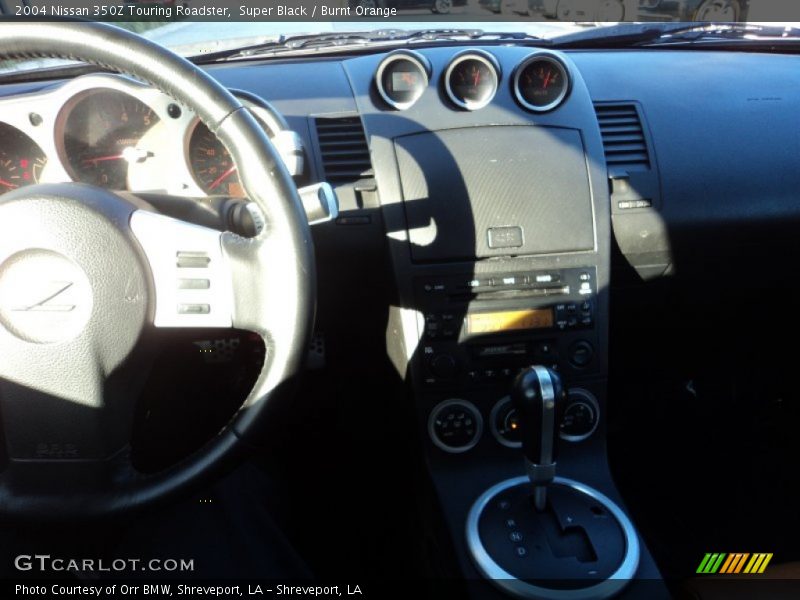 Super Black / Burnt Orange 2004 Nissan 350Z Touring Roadster