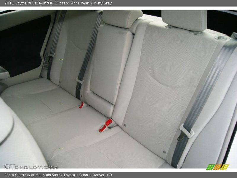 Blizzard White Pearl / Misty Gray 2011 Toyota Prius Hybrid II