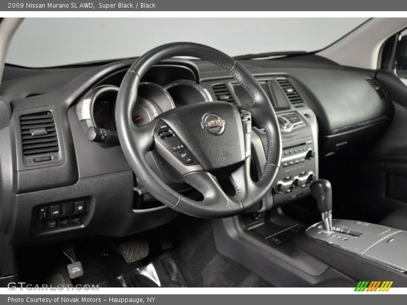 Super Black / Black 2009 Nissan Murano SL AWD