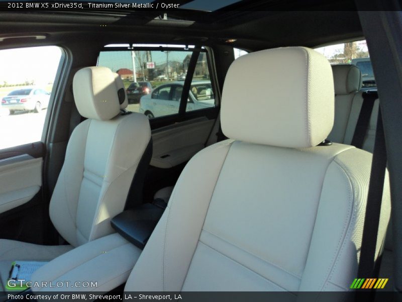 Titanium Silver Metallic / Oyster 2012 BMW X5 xDrive35d