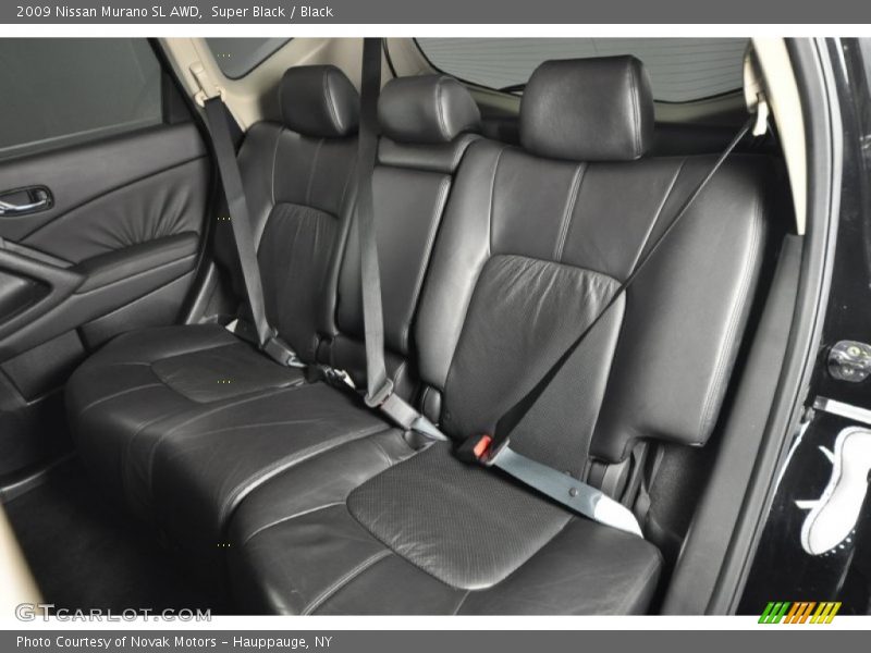 Super Black / Black 2009 Nissan Murano SL AWD