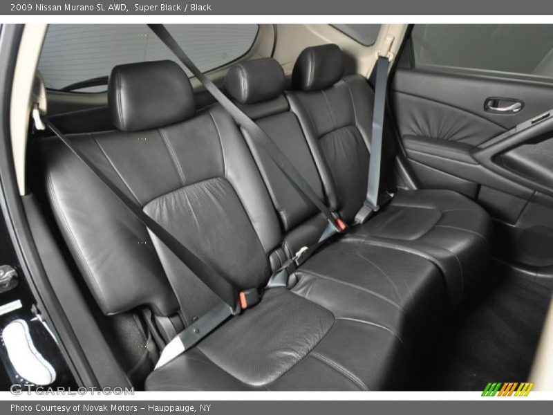 Super Black / Black 2009 Nissan Murano SL AWD
