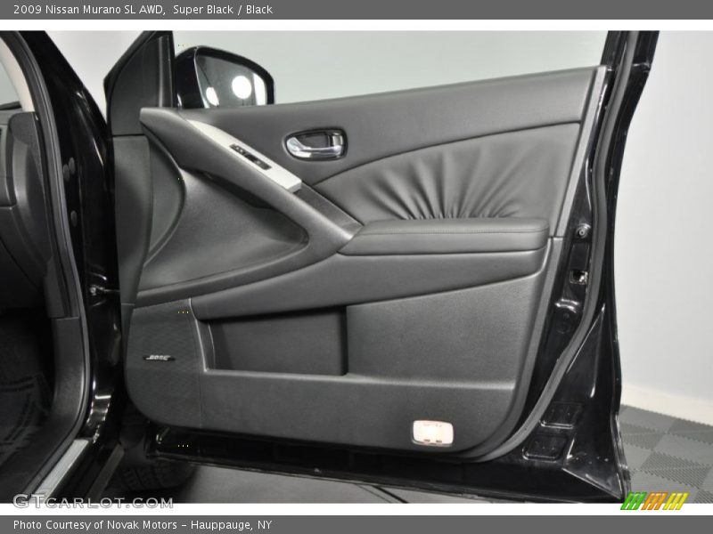 Super Black / Black 2009 Nissan Murano SL AWD
