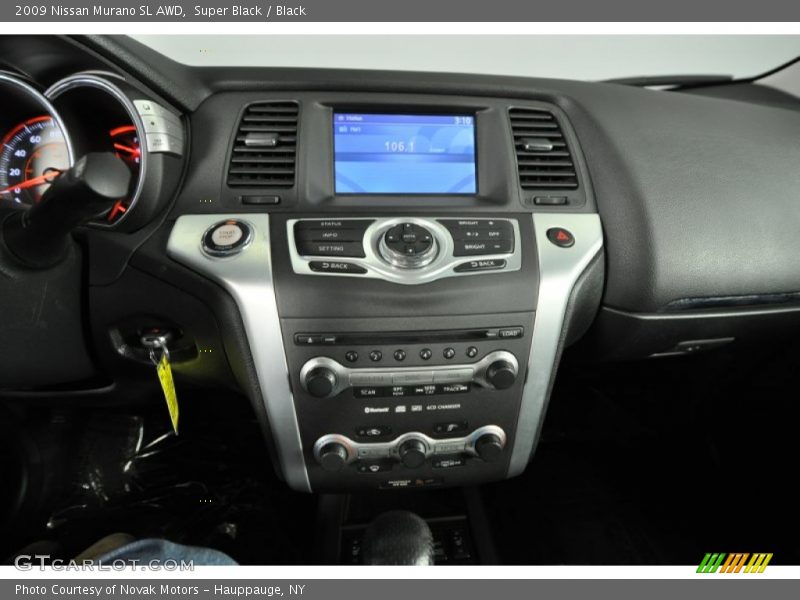 Super Black / Black 2009 Nissan Murano SL AWD