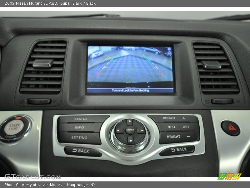 Super Black / Black 2009 Nissan Murano SL AWD