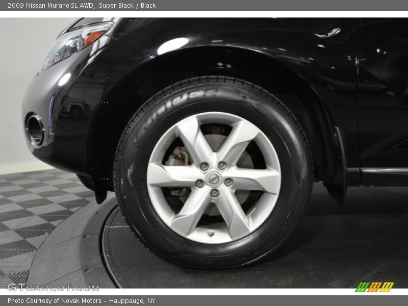 Super Black / Black 2009 Nissan Murano SL AWD