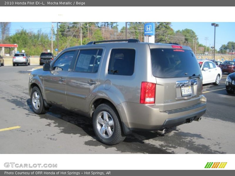 Mocha Metallic / Beige 2010 Honda Pilot EX-L