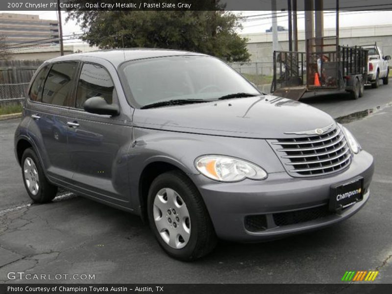 Opal Gray Metallic / Pastel Slate Gray 2007 Chrysler PT Cruiser