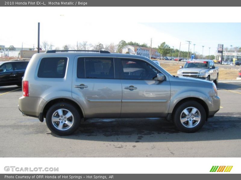 Mocha Metallic / Beige 2010 Honda Pilot EX-L