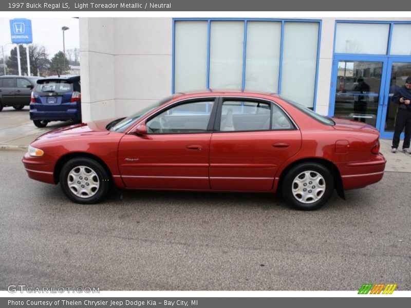 Light Toreador Metallic / Neutral 1997 Buick Regal LS