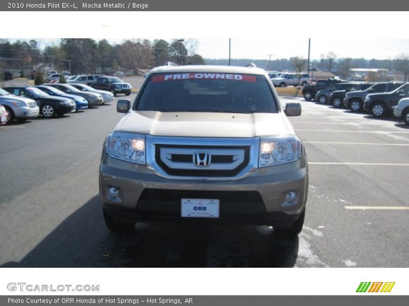 Mocha Metallic / Beige 2010 Honda Pilot EX-L