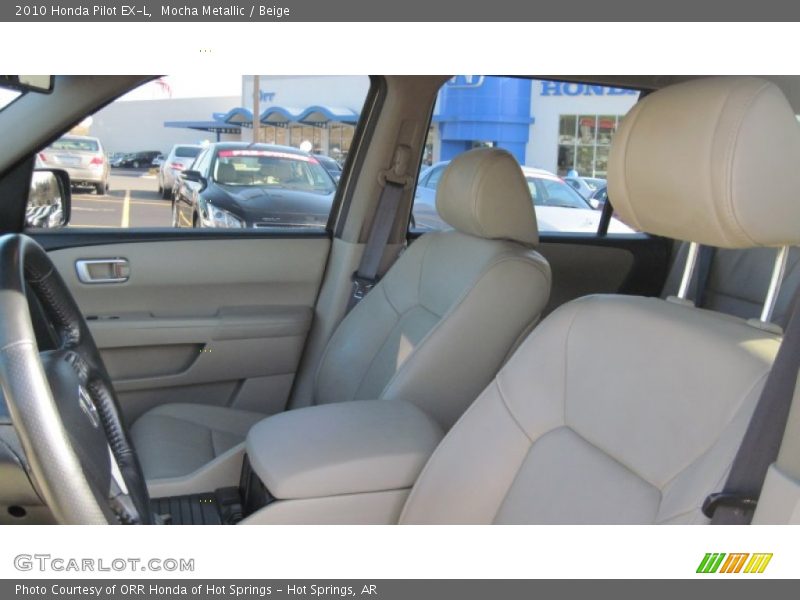 Mocha Metallic / Beige 2010 Honda Pilot EX-L
