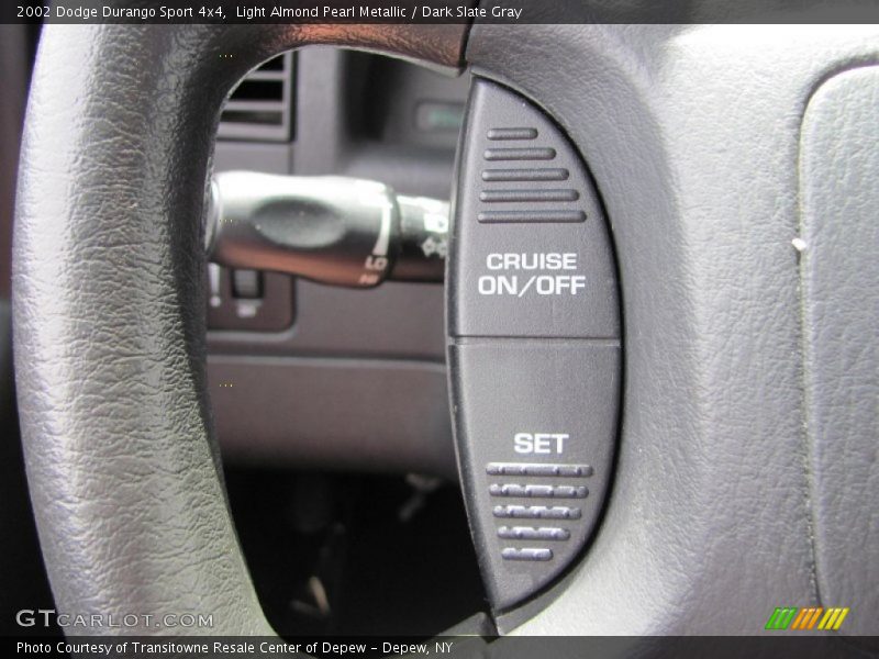 Light Almond Pearl Metallic / Dark Slate Gray 2002 Dodge Durango Sport 4x4