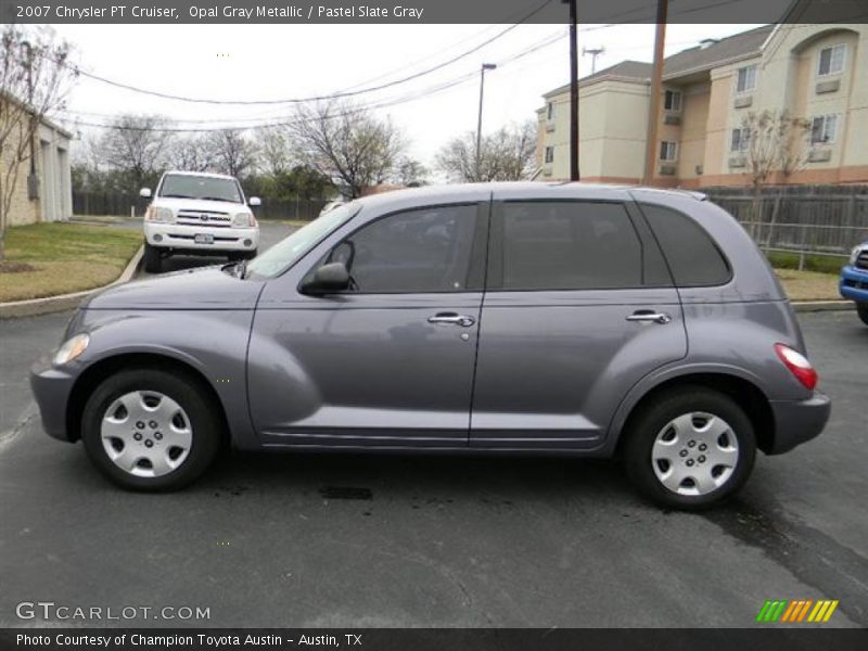 Opal Gray Metallic / Pastel Slate Gray 2007 Chrysler PT Cruiser