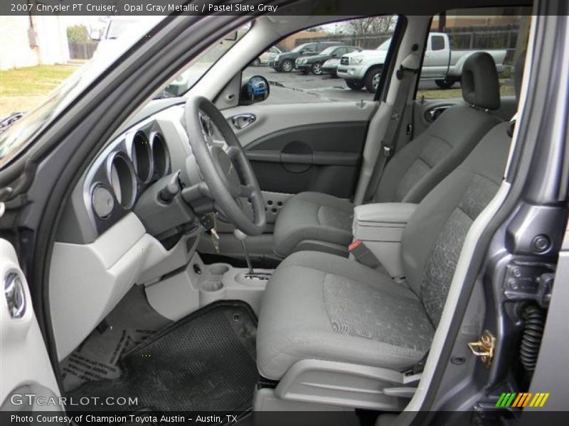 Opal Gray Metallic / Pastel Slate Gray 2007 Chrysler PT Cruiser