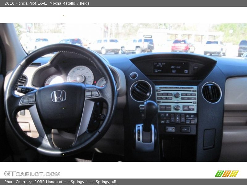 Mocha Metallic / Beige 2010 Honda Pilot EX-L