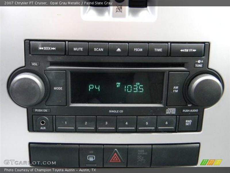 Opal Gray Metallic / Pastel Slate Gray 2007 Chrysler PT Cruiser