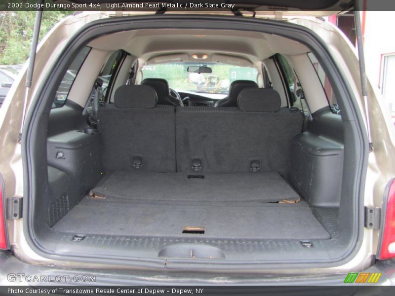 Light Almond Pearl Metallic / Dark Slate Gray 2002 Dodge Durango Sport 4x4