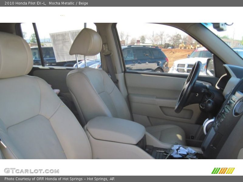 Mocha Metallic / Beige 2010 Honda Pilot EX-L