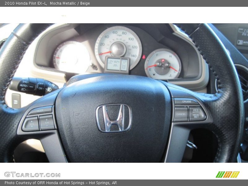 Mocha Metallic / Beige 2010 Honda Pilot EX-L