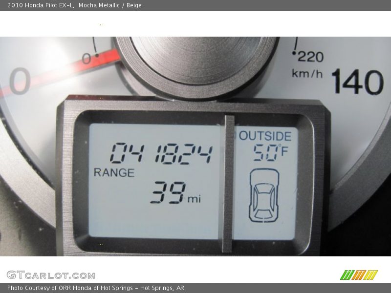 Mocha Metallic / Beige 2010 Honda Pilot EX-L